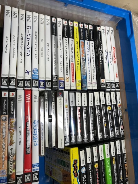 Wii 任天堂dsなどのゲームソフトをお譲りいただきました くまねこ堂