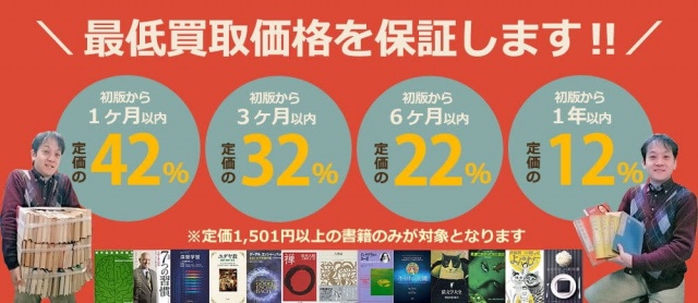 出張買取 発売から3か月～1年以内の書籍