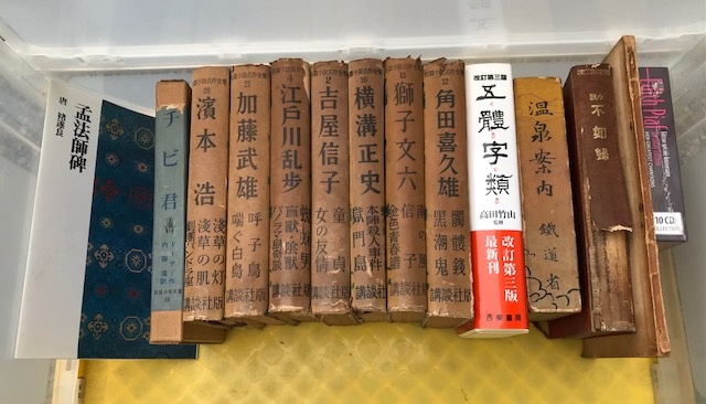 講談社版 長篇小説名作全集、五體字類