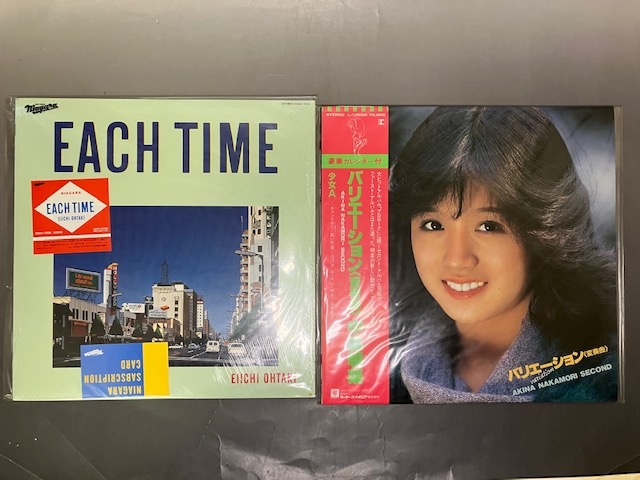 大貫妙子、荒井由実、ユーミン、松任谷由実、中原めいこ、山下久美子、井上陽水、桜田敦子、イエローマジックオーケストラ、細野晴臣、坂本龍一、大瀧詠一、中森明菜