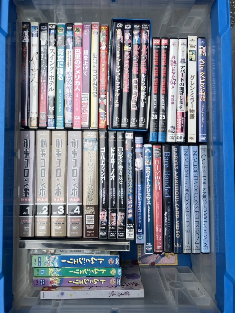 刑事コロンボ、ルパン三世などのＤＶＤ