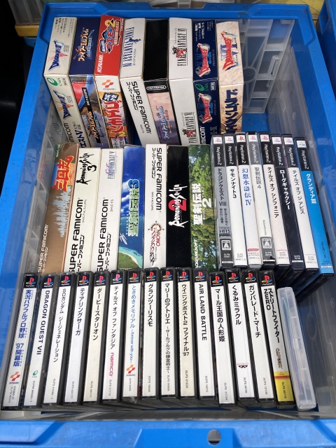 ドラゴンクエスト、ゴエモン、ファイナルファンタジー、三国志、聖剣伝説、グランディア、パワプロ、SDガンダム、ストリートファイター