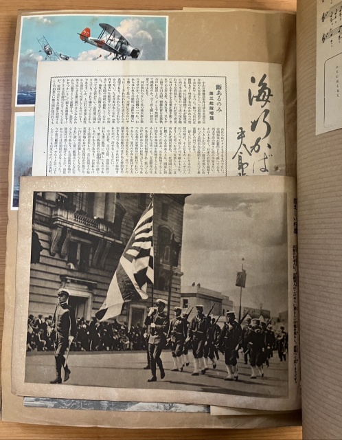 日本軍の行進の様子