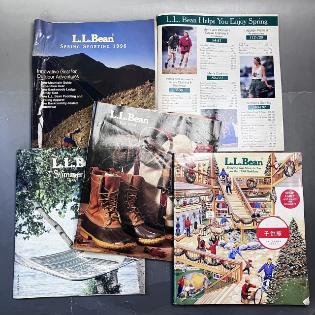 L.L.Bean、カタログ、ヴィンテージ、ビーンブーツ、ボートアンドトート