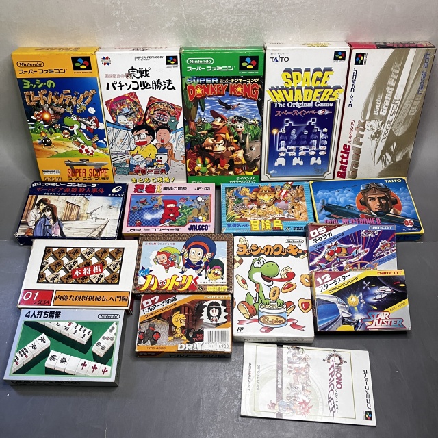ファミコン、ハットリくん、冒険島、ヨッシー、麻雀