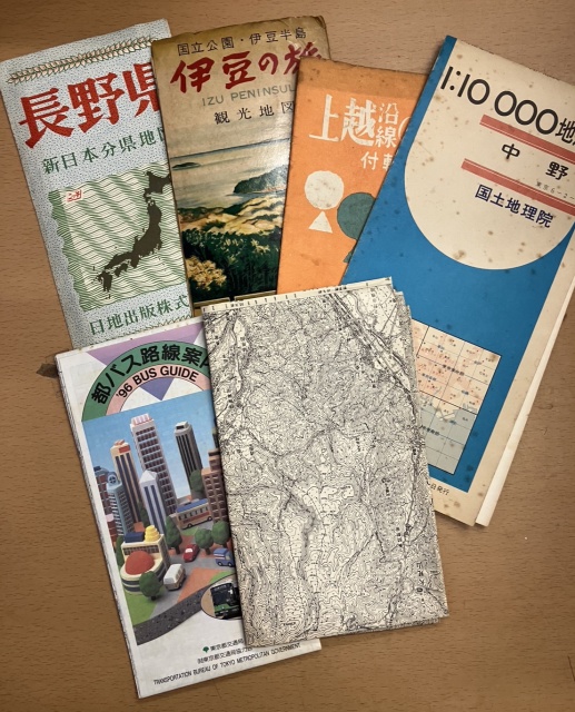 長野県・伊豆半島・上越沿線・中野の地図・都バス路線案内