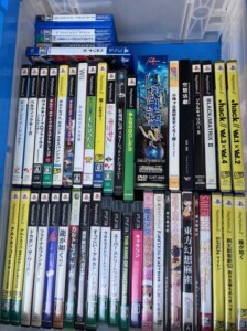PS,PS VITA,PS3,PS2のソフト