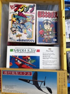 Dr.スランプアラレちゃん、飛行機などのプラモデル